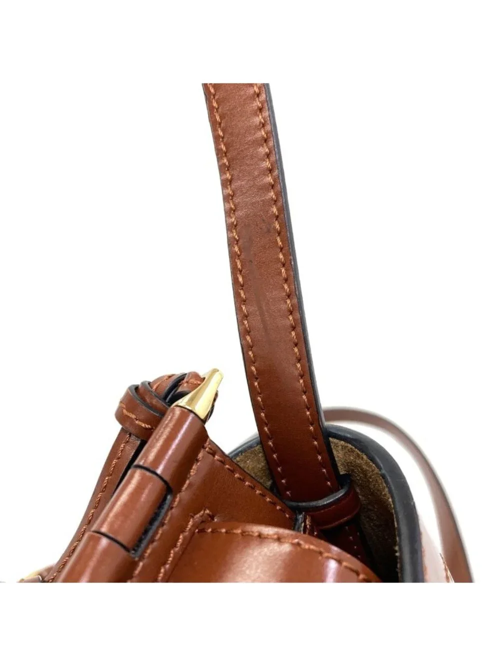 Loewe Gate Dual Mini Heart Motif Shoulder Bag Calf